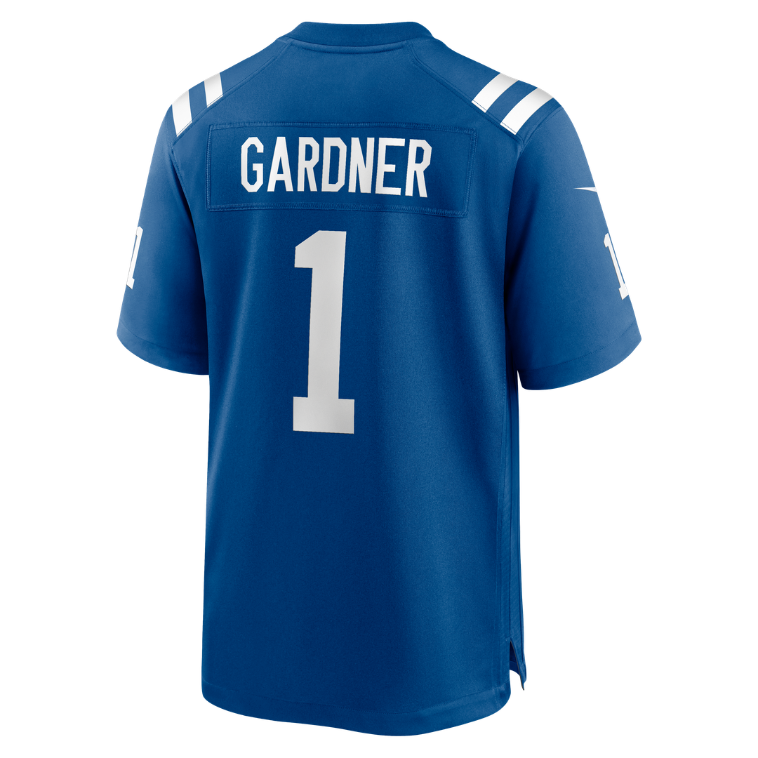 Indianapolis Colts Ahmad Sauce Gardner Royal Team Game Jersey product image 3, provided for visual reference and product