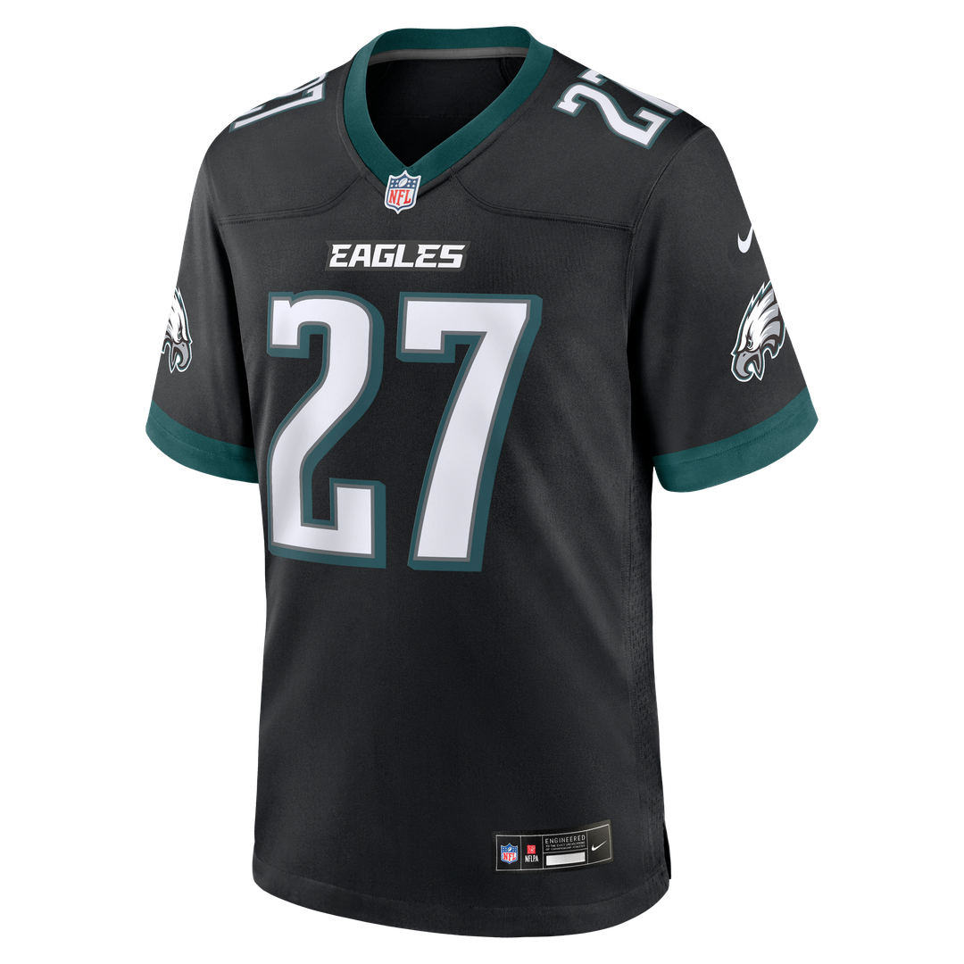 Philadelphia Eagles Quinyon Mitchell Midnight Green Team Game Jersey product image 8, provided for visual reference and
