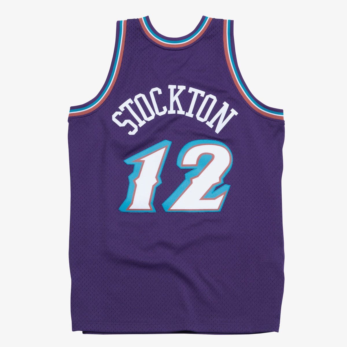 John Stockton Utah Jazz 1996-97 Swingman Road Jersey product image 3, provided for visual reference and product detail review