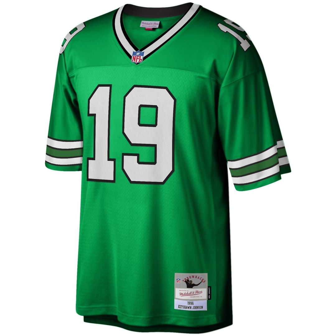 New York Jets Keyshawn Johnson Green Legacy Replica Jersey product image 10, provided for visual reference and product