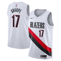 Portland Trail Blazers Replica Association Edition Swingman Basketball Jersey - White - Shaedon Sharpe - Unisex product