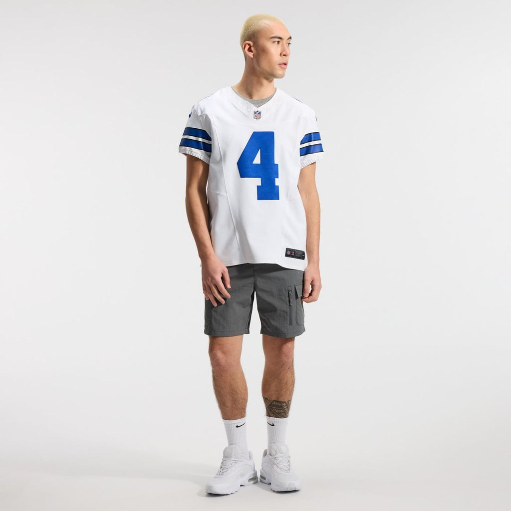 Dallas Cowboys Dak Prescott White Vapor F.U.S.E. Elite Jersey product image 4, provided for visual reference and product
