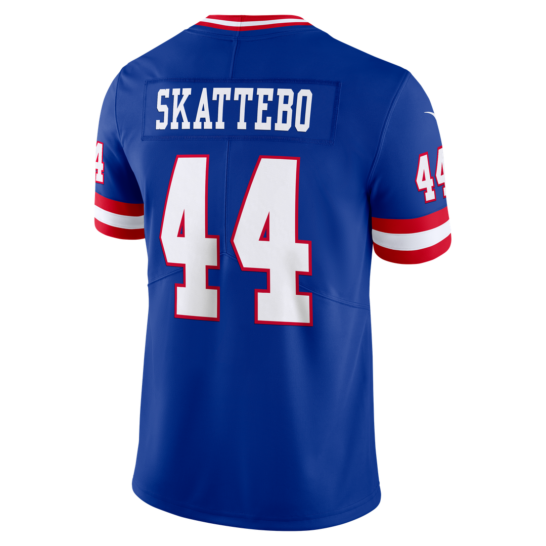 New York Giants Cam Skattebo Royal Legacy Vapor Untouchable Stitched Limited Jersey product image 3, provided for visual