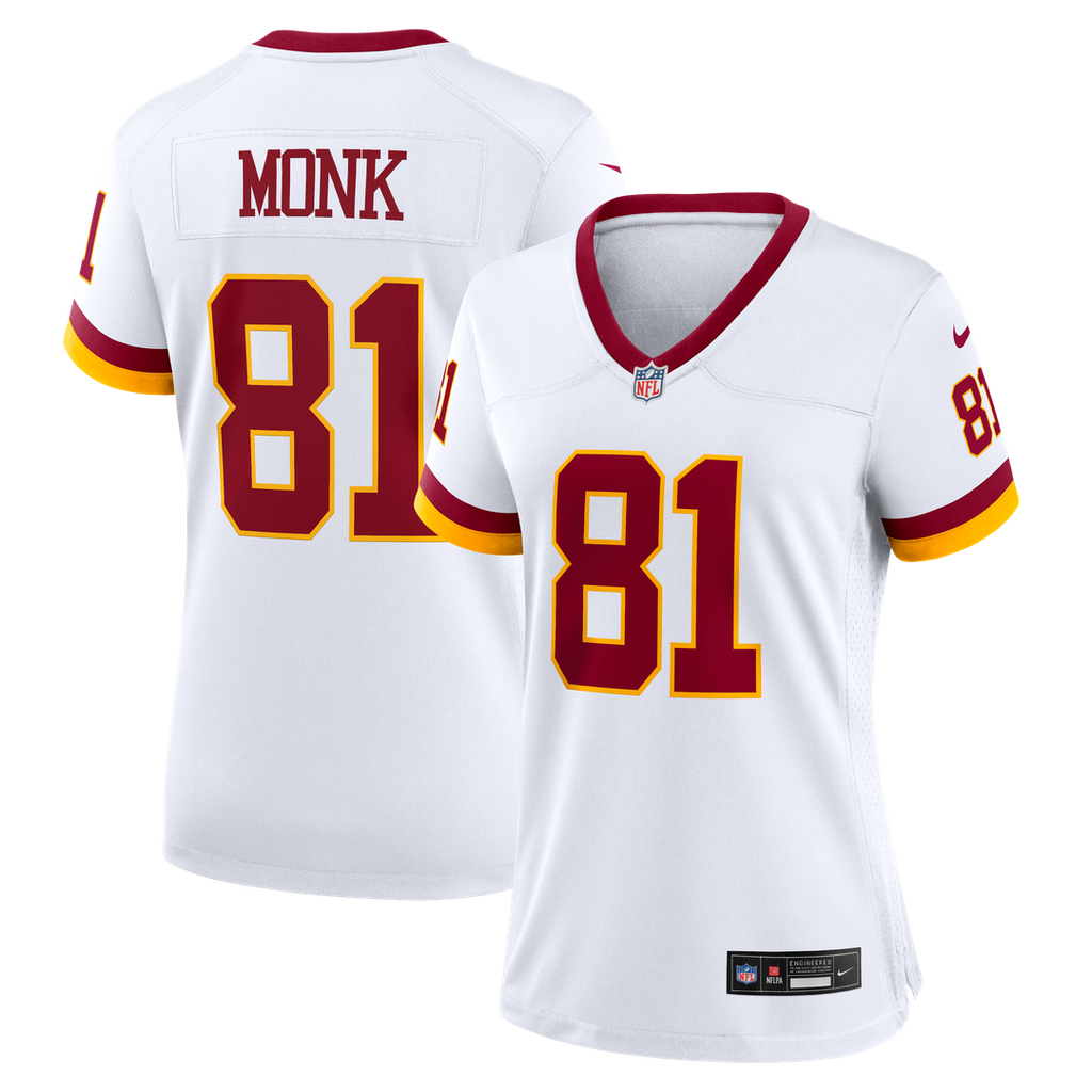 Washington Commanders Art Monk White Alternate 2 Super Bowl Era Game Jersey for Women product image 1, provided for visual