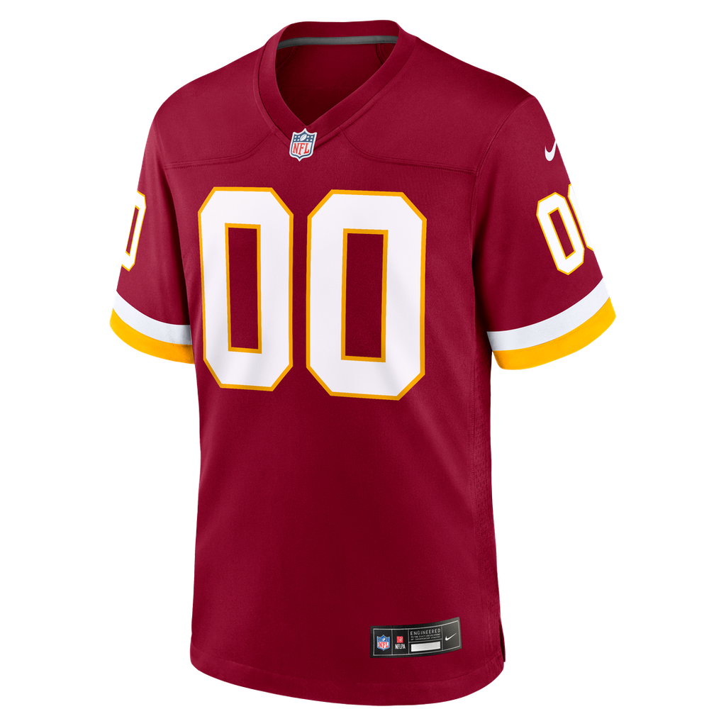 Washington Commanders Odafe Oweh Burgundy Game Jersey product image 5, provided for visual reference and product detail