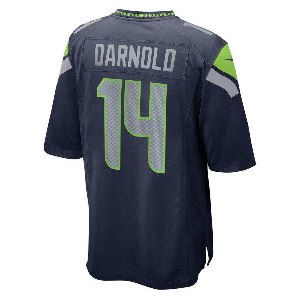 Seattle Seahawks Sam Darnold Royal Alternate Game Player Jersey product image 12, provided for visual reference and product