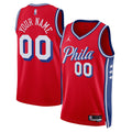 Philadelphia 76ers Statement Swingman Basketball Jersey - Custom - Unisex product image 1, provided for visual reference and