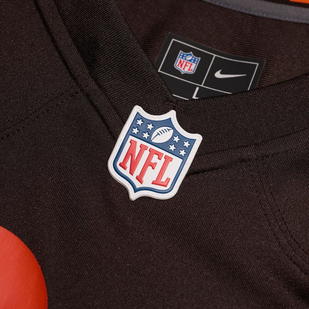 Cleveland Browns Quinshon Judkins Brown Alpha Dawg Game Jersey product image 4, provided for visual reference and product