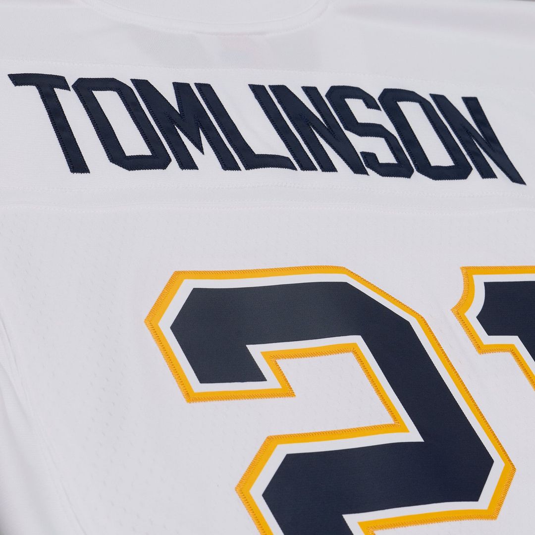 San Diego Chargers LaDainian Tomlinson White 2001 Legacy Replica Player Jersey product image 8, provided for visual