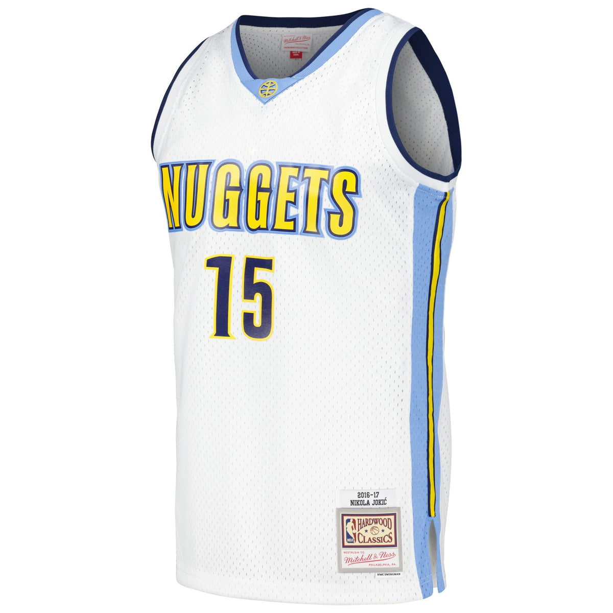 Nikola Jokić Denver Nuggets 2016/17 Throwback Swingman Jersey - Mens product image 3, provided for visual reference and