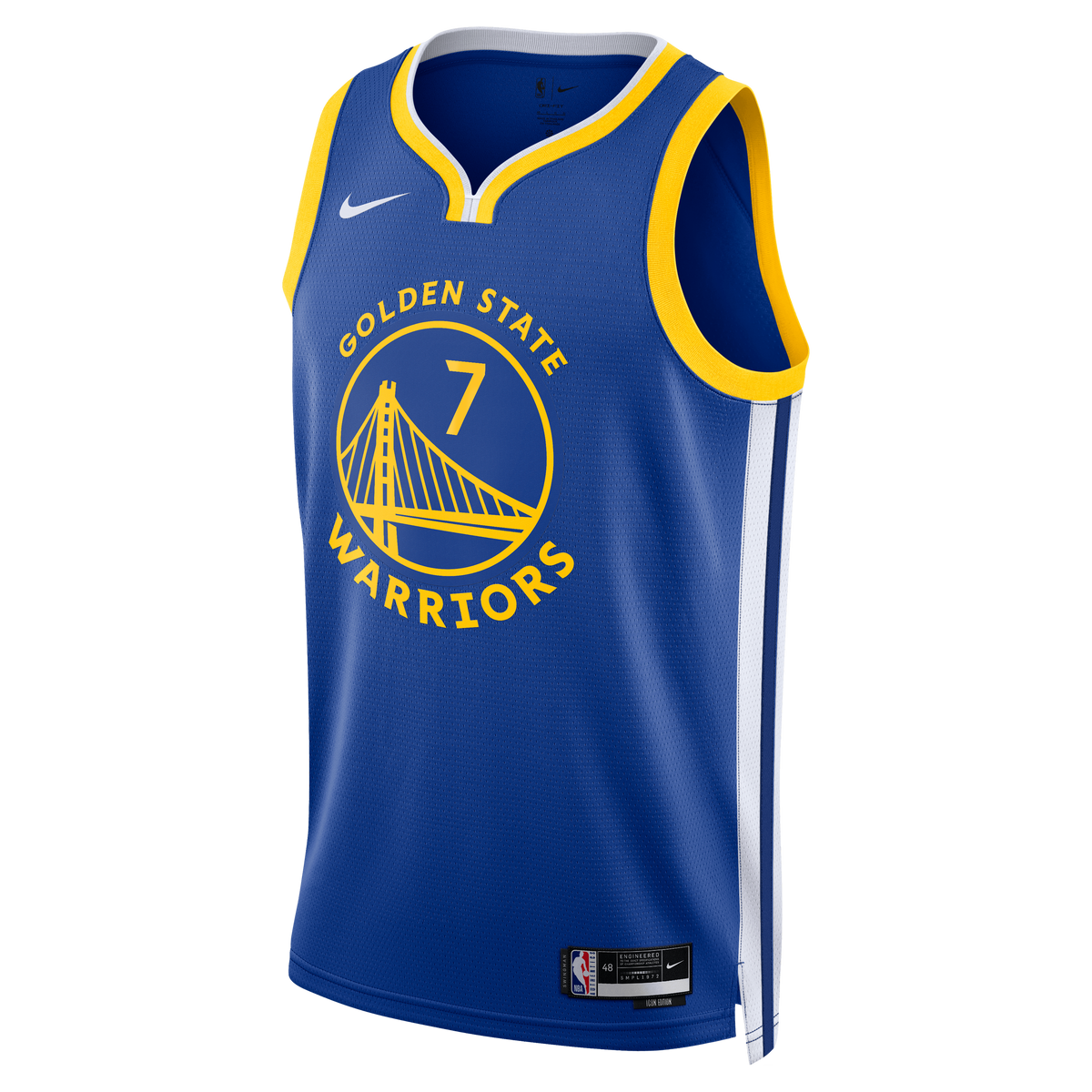 Golden State Warriors Nike Icon Edition Swingman Jersey product image 3