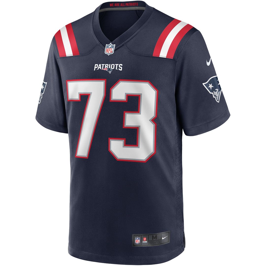 New England Patriots John Hannah Navy Game Retired Player Jersey product image 2, provided for visual reference and product