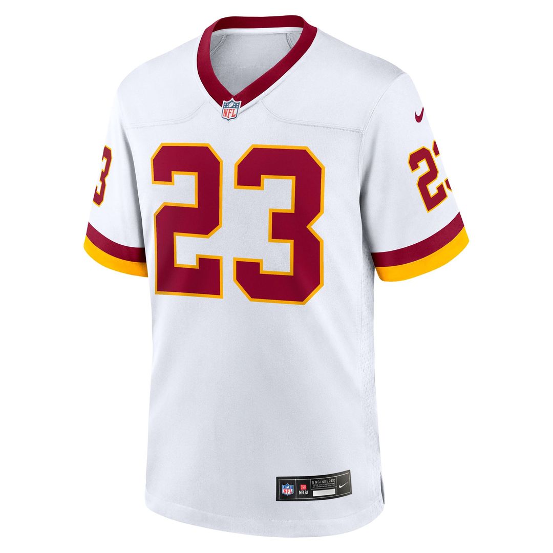 Washington Commanders Trey Amos White Game Super Bowl Era Jersey product image 2, provided for visual reference and product