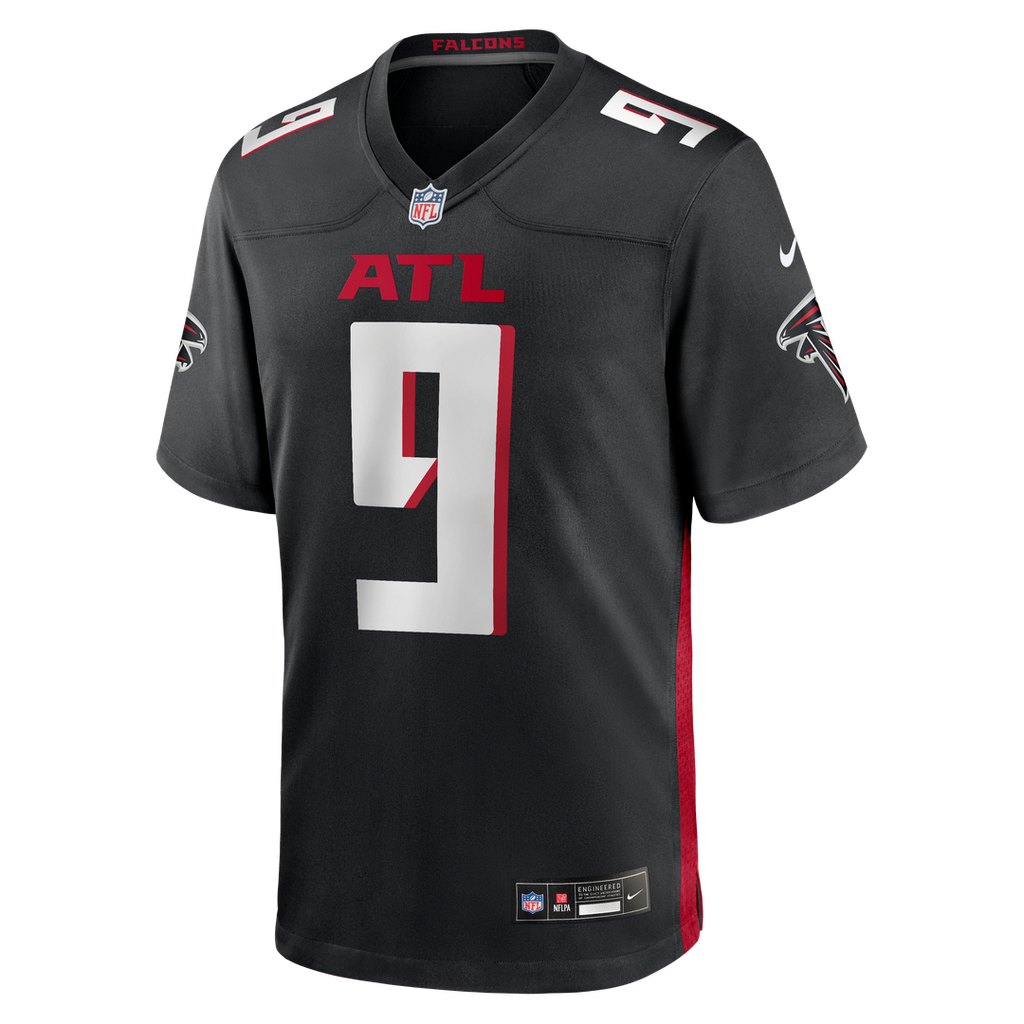 Atlanta Falcons Michael Penix Jr. Black Player Game Jersey product image 10, provided for visual reference and product