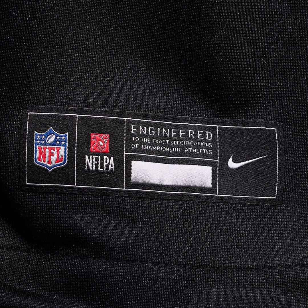 Carolina Panthers Ja'Tavion Sanders Black Game Jersey product image 6, provided for visual reference and product detail