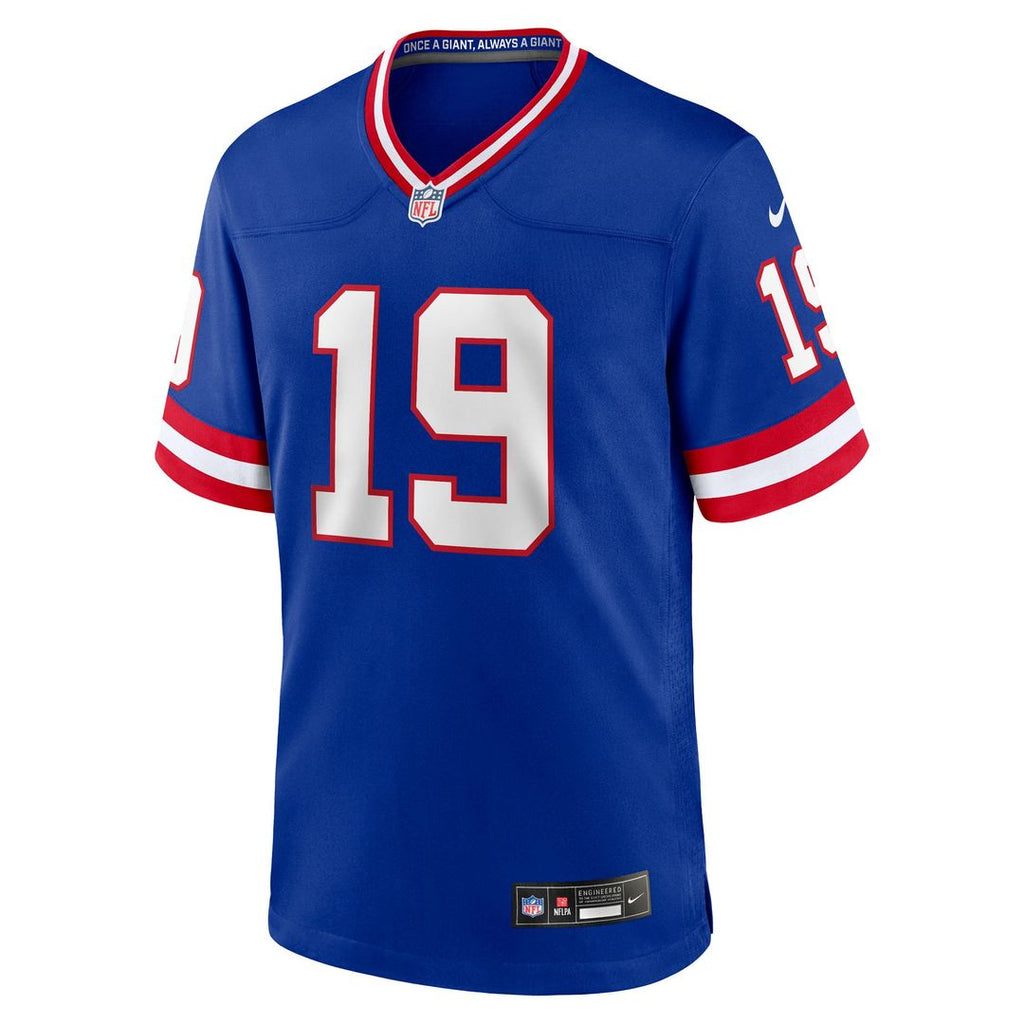 New York Giants Jameis Winston Royal Alternate 2 Game Jersey product image 2, provided for visual reference and product