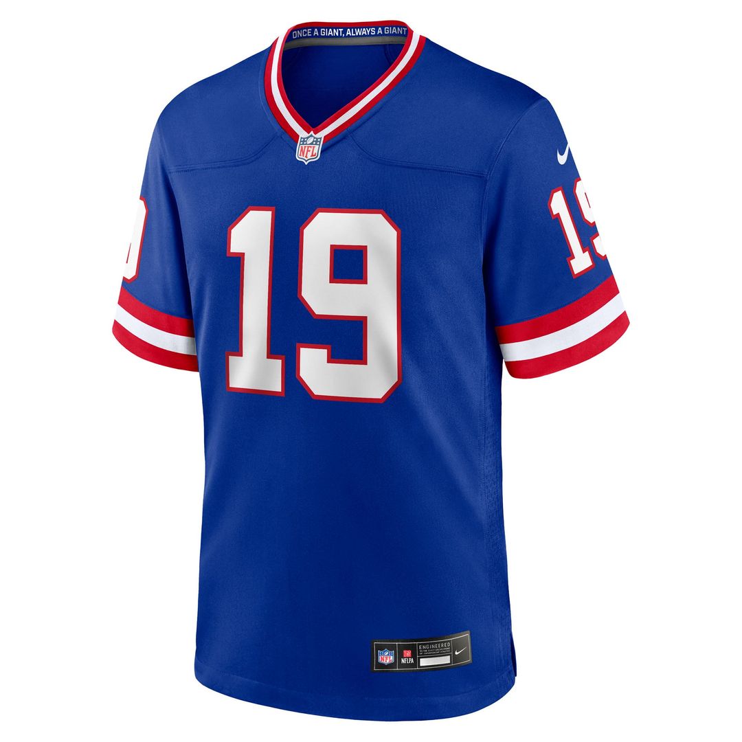 New York Giants Jameis Winston Royal Alternate 2 Game Jersey product image 2, provided for visual reference and product