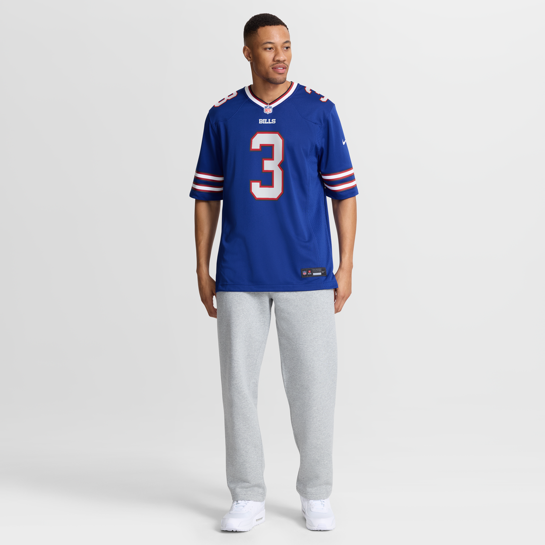 Buffalo Bills Damar Hamlin Royal Game Jersey product image 7, provided for visual reference and product detail review