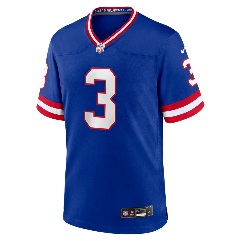 New York Giants Abdul Carter Royal Alternate 2 Game Jersey product image 2, provided for visual reference and product detail
