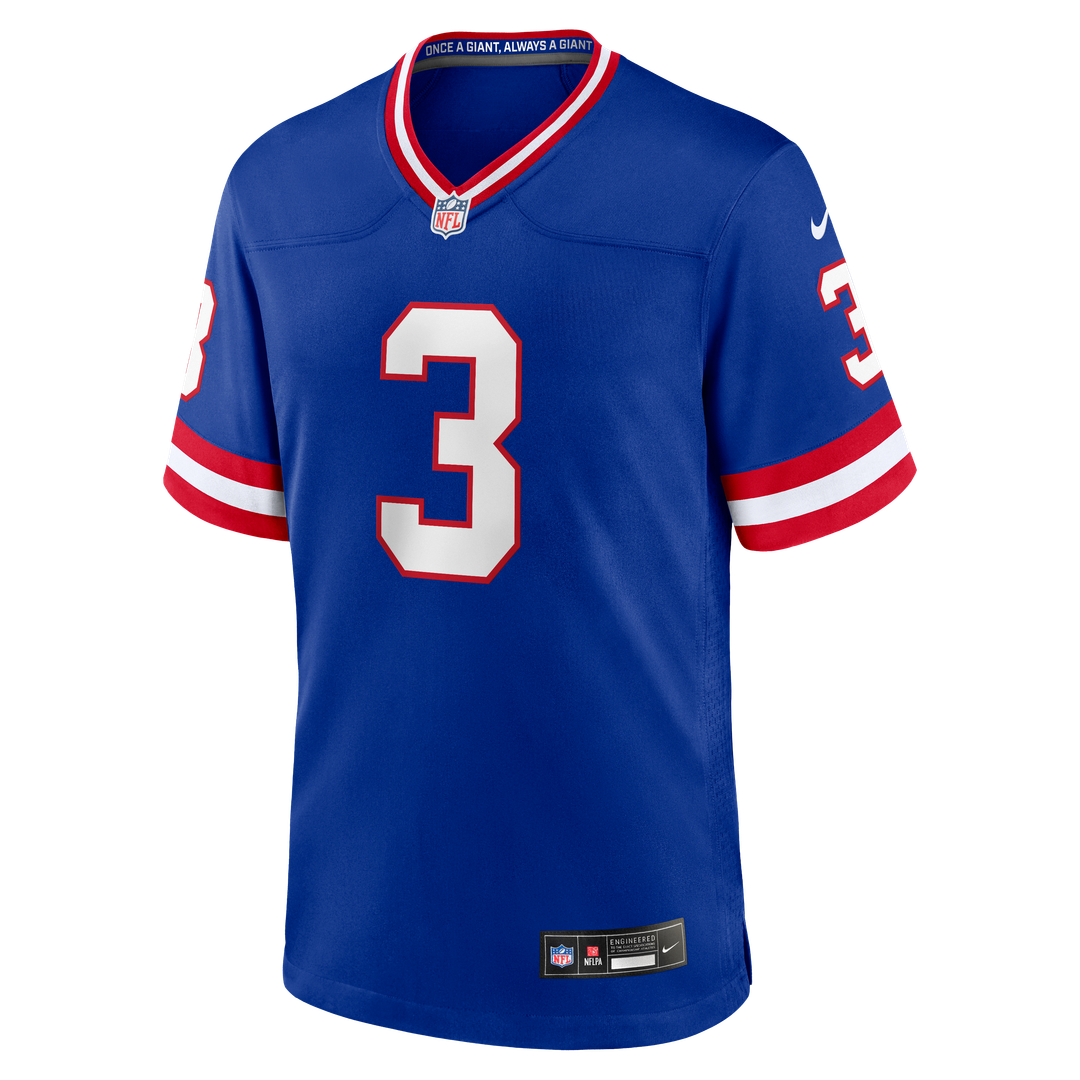 New York Giants Abdul Carter Royal Alternate 2 Game Jersey product image 2, provided for visual reference and product detail