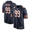 Chicago Bears Gervon Dexter Sr Navy Team Game Jersey product image 1, provided for visual reference and product detail review