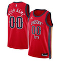 New Orleans Pelicans Statement Swingman Basketball Jersey - Custom - Unisex product image 1, provided for visual reference