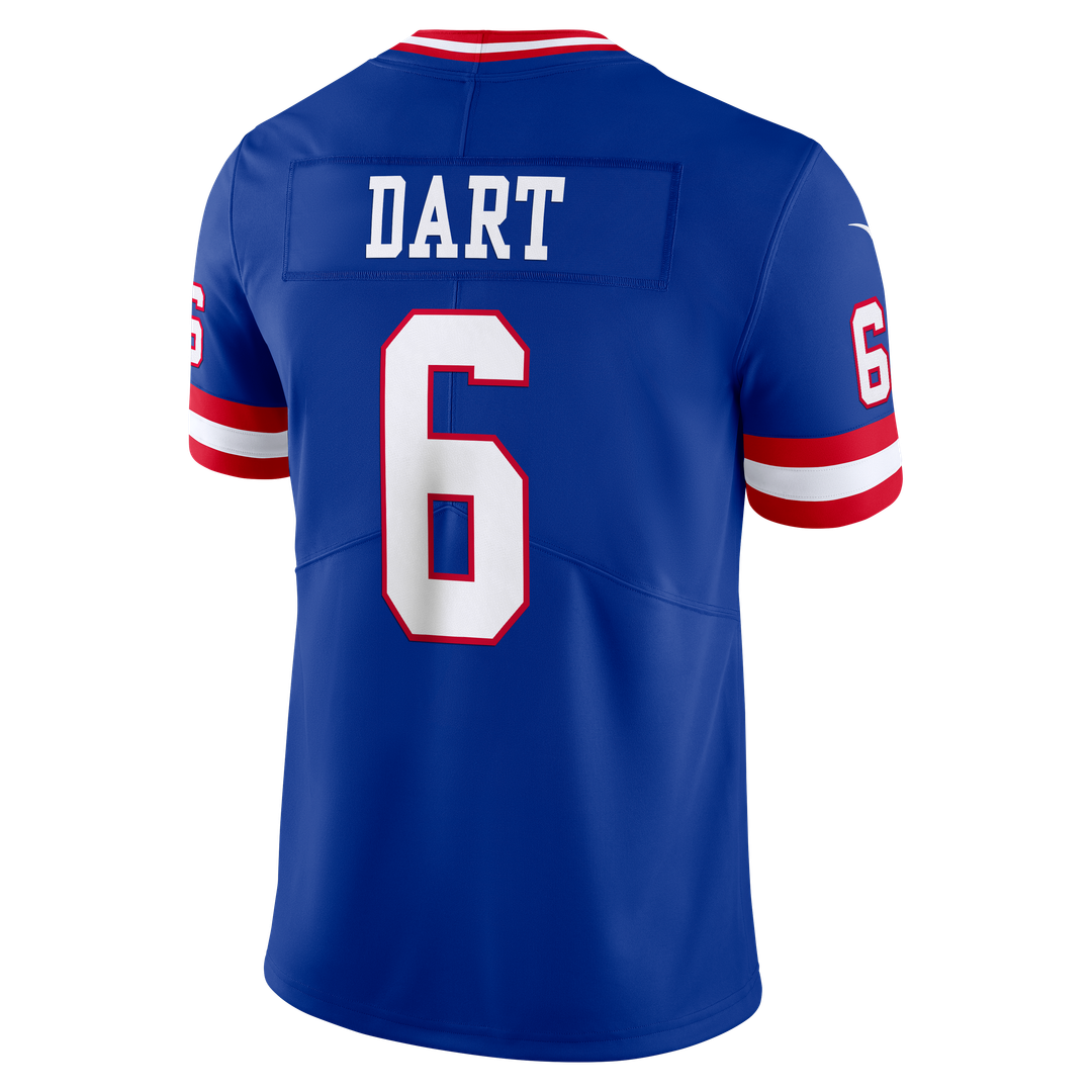 New York Giants Jaxson Dart Royal Legacy Vapor Untouchable Stitched Limited Jersey product image 3, provided for visual