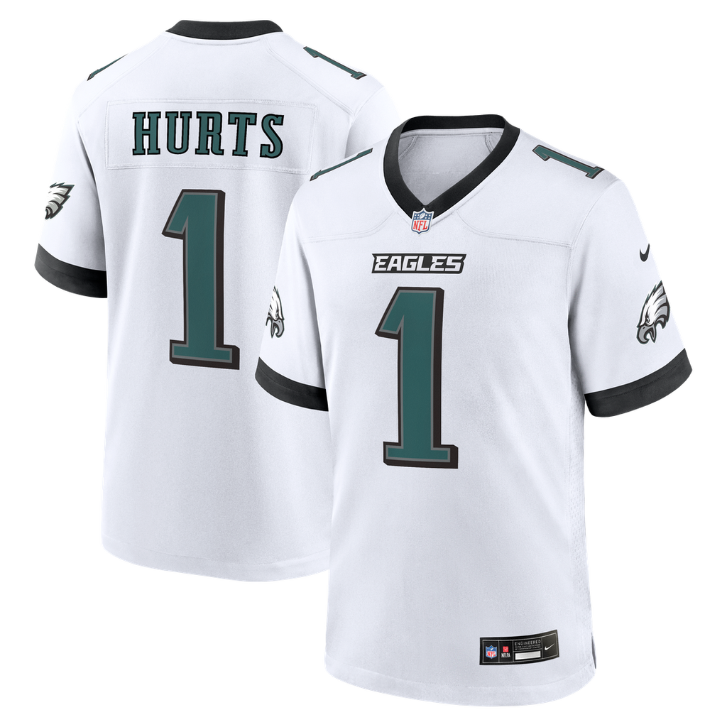 Philadelphia Eagles Jalen Hurts Midnight Green Team Game Jersey product image 40, provided for visual reference and product