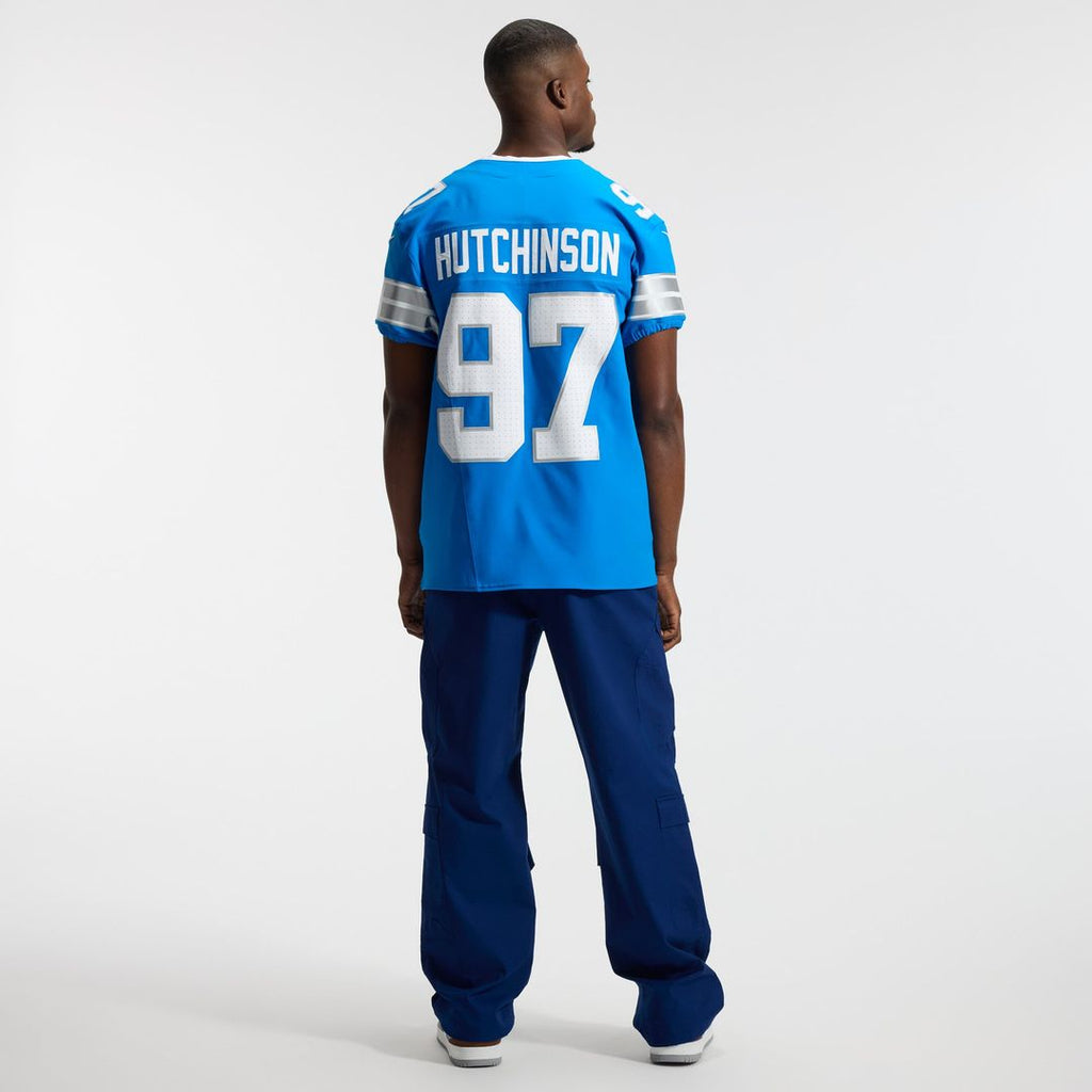 Detroit Lions Aidan Hutchinson Black Alternate Vapor F.U.S.E. Elite Jersey product image 25, provided for visual reference