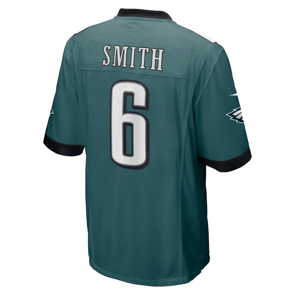 Philadelphia Eagles DeVonta Smith Midnight Green Team Game Jersey product image 15, provided for visual reference and