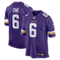 Minnesota Vikings Lewis Cine Purple Game Player Jersey product image 1, provided for visual reference and product detail
