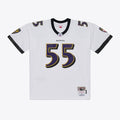 Baltimore Ravens Terrell Suggs White 2003 Legacy Replica Player Jersey product image 1, provided for visual reference and