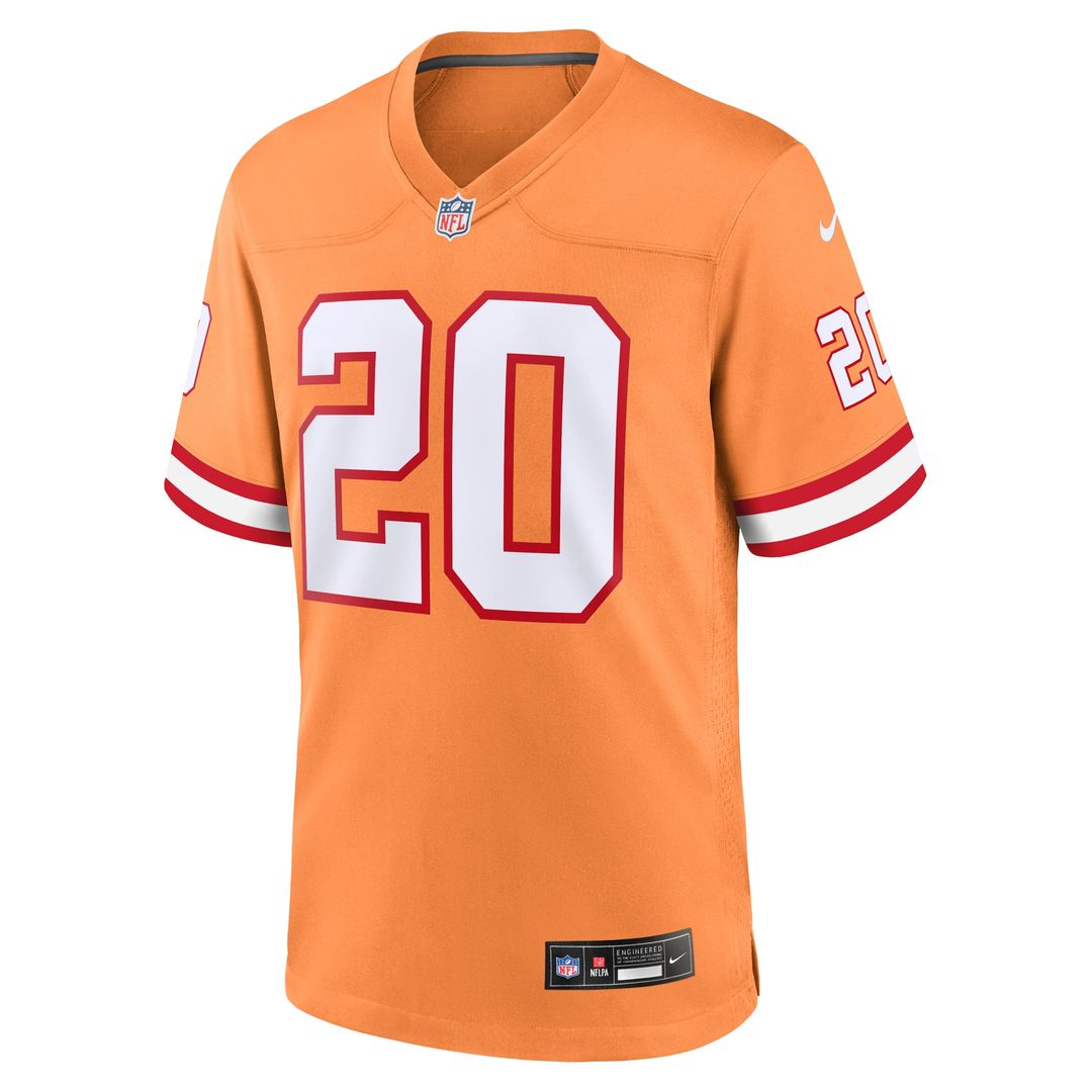 Tampa Bay Buccaneers Ronde Barber Red Game Retired Player Jersey product image 18, provided for visual reference and product