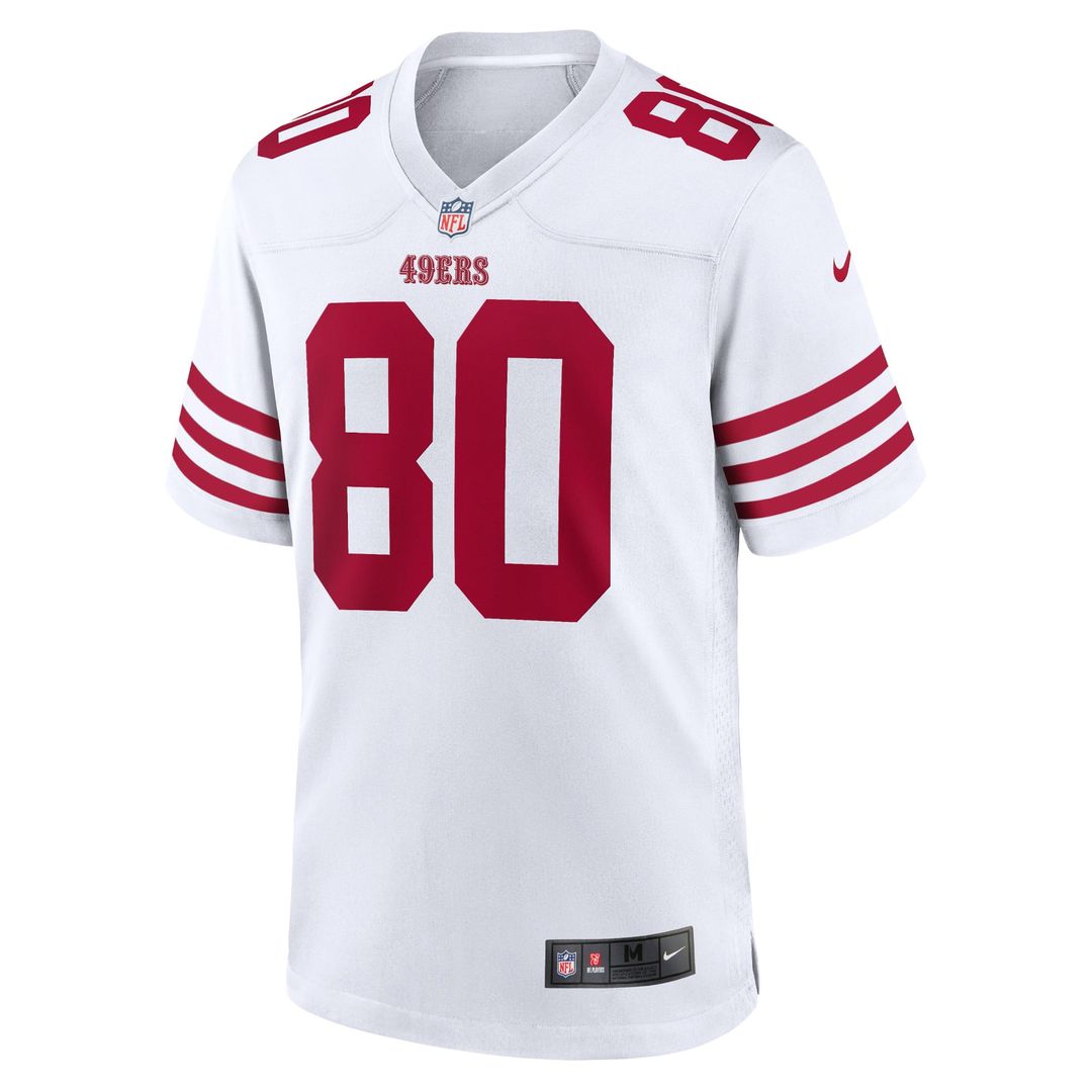 San Francisco 49ers Jerry Rice Scarlet Retired Player Alternate Game Jersey product image 14, provided for visual reference