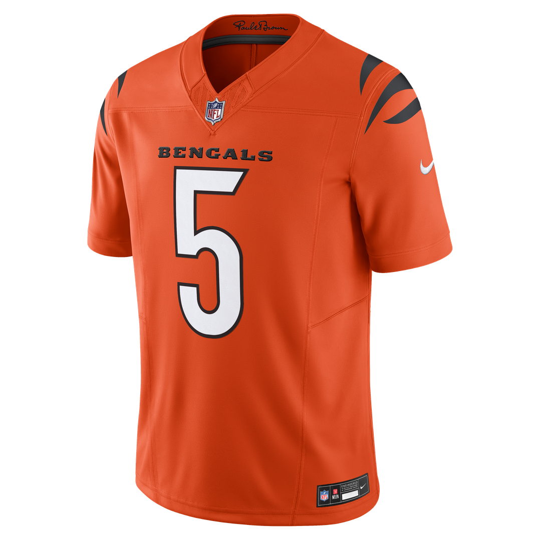 Cincinnati Bengals T-Shirt Higgins Orange Vapor F.U.S.E. Limited Jersey product image 2, provided for visual reference and