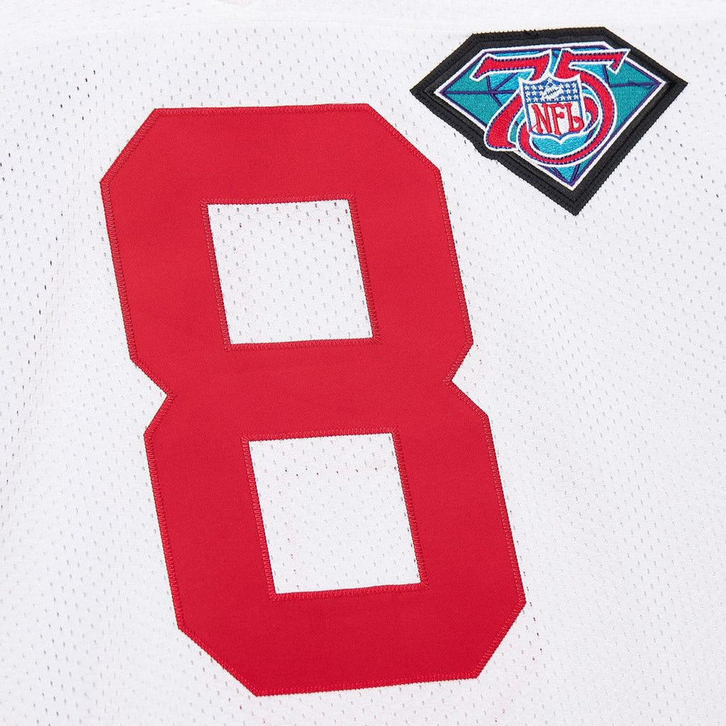 San Francisco 49ers 1994 Steve Young White Authentic Throwback Retired Player Jersey product image 5, provided for visual