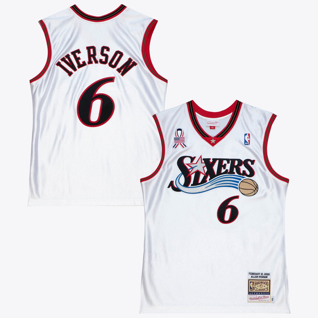 Philadelphia 76ers Mitchell & Ness Allen Iverson 2002 product image 1