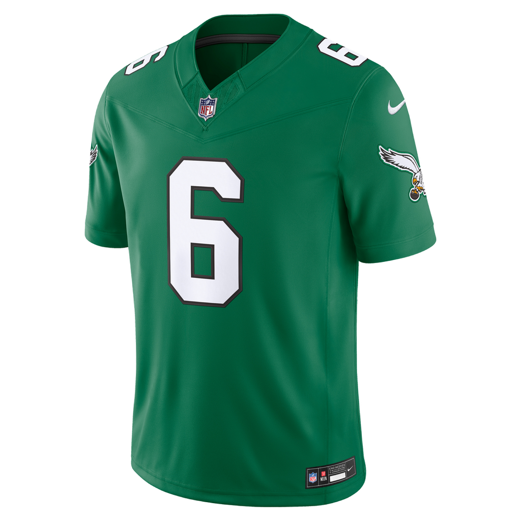 Philadelphia Eagles DeVonta Smith Black Alternate Vapor F.U.S.E. Stitched Limited Jersey product image 11, provided for