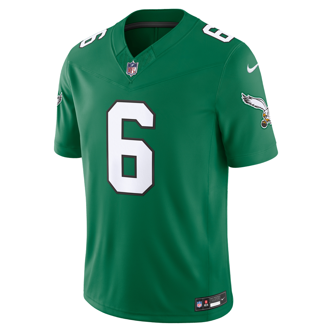 Philadelphia Eagles DeVonta Smith Black Alternate Vapor F.U.S.E. Stitched Limited Jersey product image 11, provided for