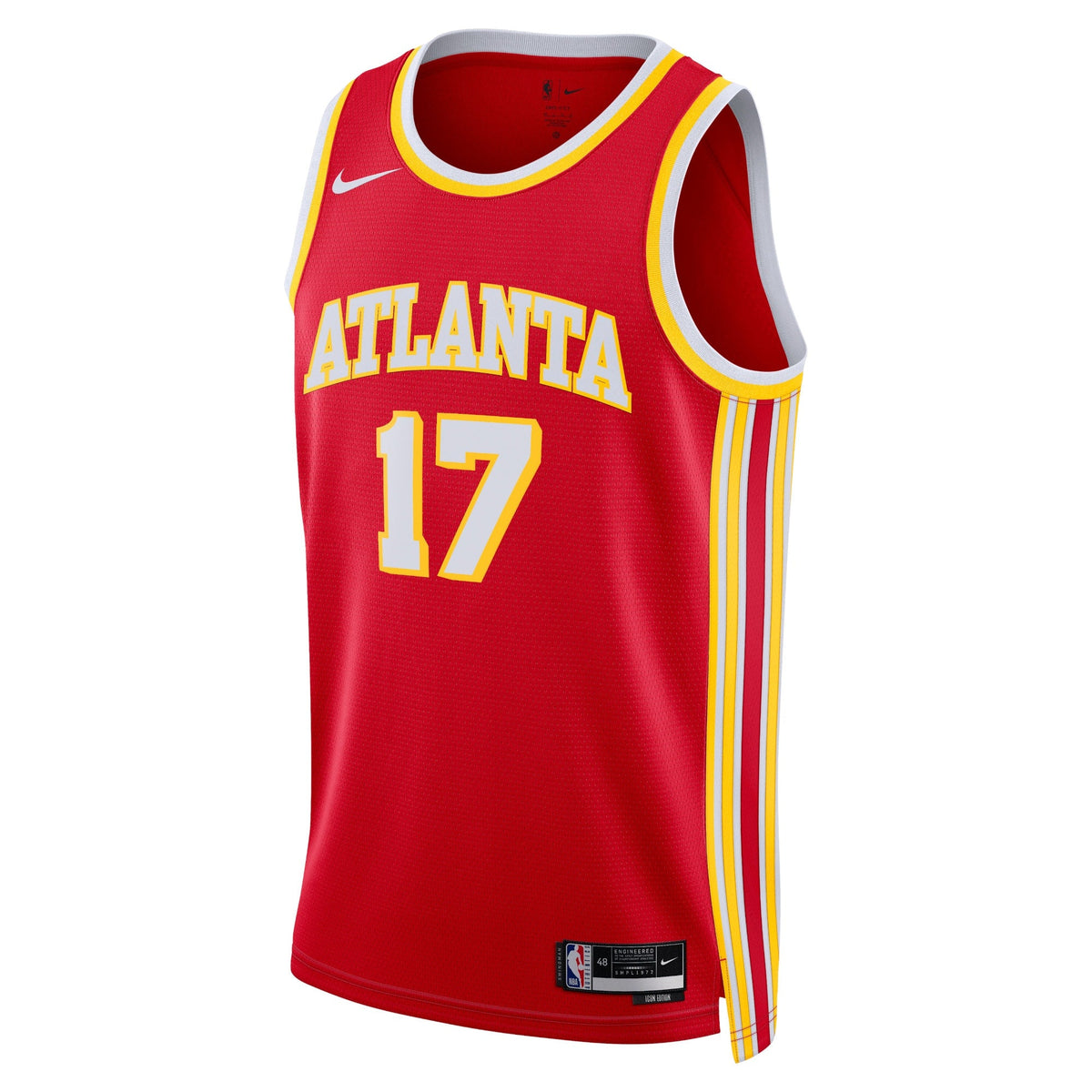 Atlanta Hawks Nike Icon Edition Swingman Jersey - Red product image 2