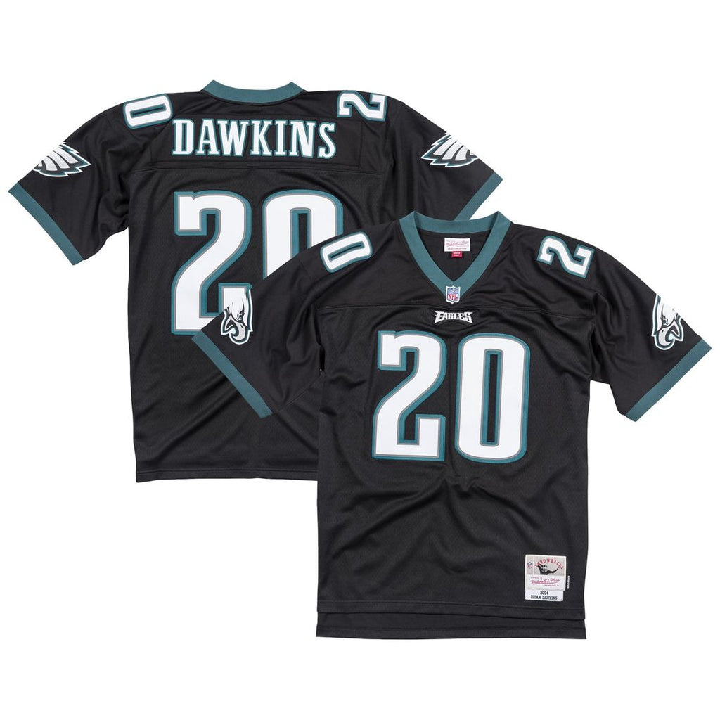 Philadelphia Eagles Brian Dawkins Black Legacy Replica Jersey product image 7, provided for visual reference and product