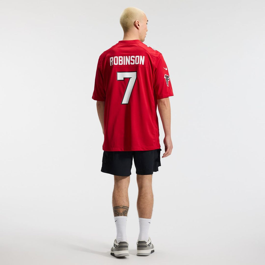 Atlanta Falcons Bijan Robinson White Game Jersey product image 25, provided for visual reference and product detail review