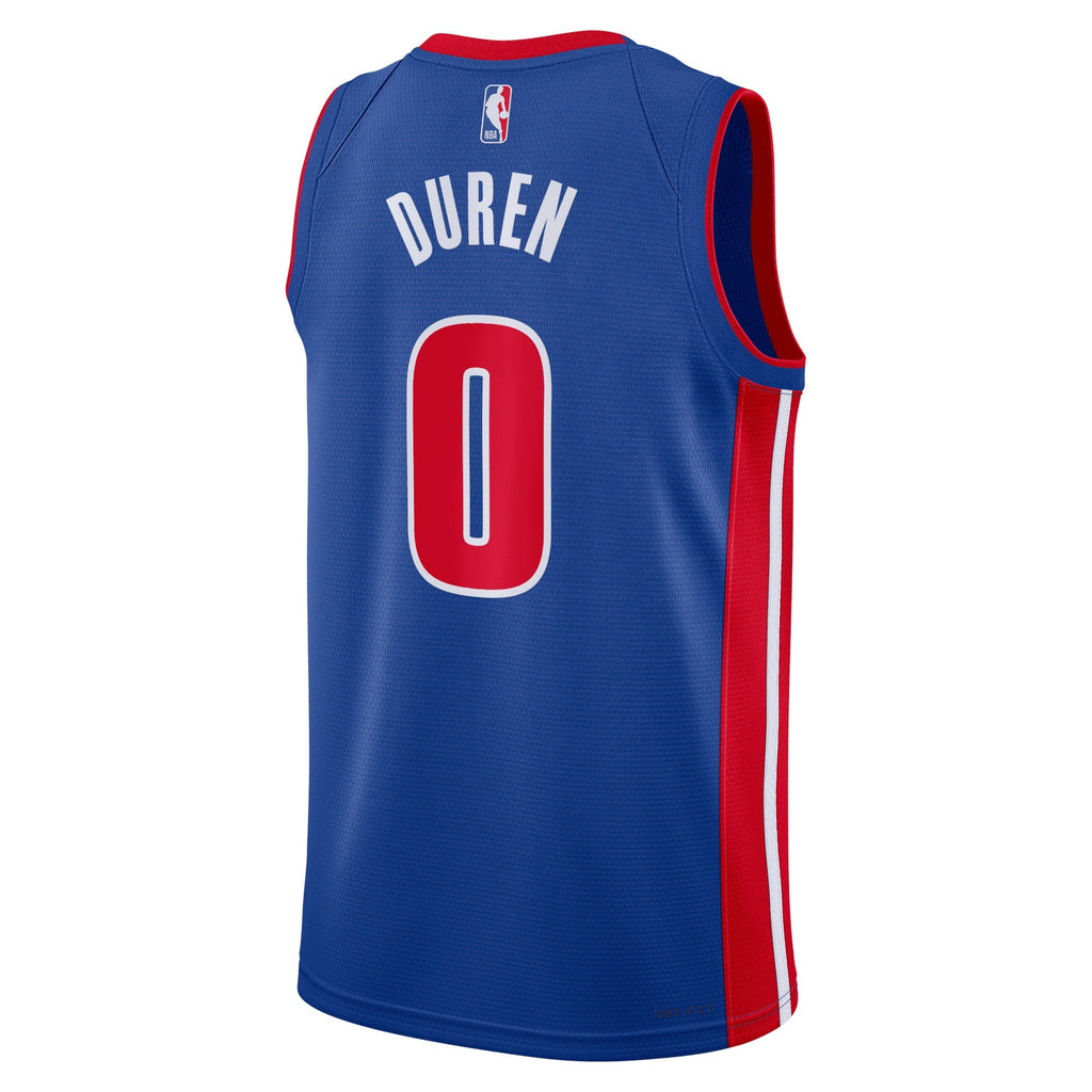Detroit Pistons Nike Icon Edition Swingman Jersey - Blue product image 3