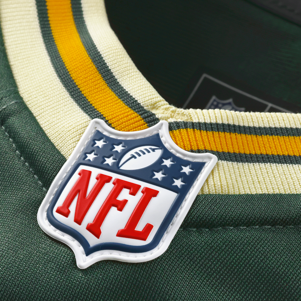 Green Bay Packers Josh Jacobs Green 2026 Rivalries Collection Game Jersey product image 5, provided for visual reference and