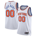 New York Knicks Association Swingman Basketball Jersey - Custom - Unisex product image 1, provided for visual reference and