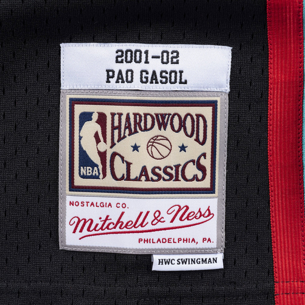 Pau Gasol Memphis Grizzlies 2001-02 Swingman Jersey product image 4, provided for visual reference and product detail review