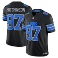 Detroit Lions Aidan Hutchinson Black Alternate Vapor F.U.S.E. Stitched Limited Jersey product image 1, provided for visual