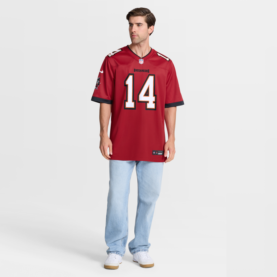 Tampa Bay Buccaneers Chris Godwin Jr. Red Game Player Jersey product image 15, provided for visual reference and product