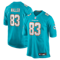 Miami Dolphins Darren Waller Aqua Team Game Jersey product image 1, provided for visual reference and product detail review