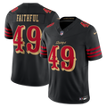 San Francisco 49ers The Faithful Black Rivalries Collection Stitched Limited Jersey product image 1, provided for visual